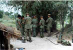 Conferring with the ARVN troops