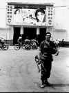 Salazar standing in front of theatre.